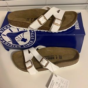 Birkenstock Yao balance white narrow asst ge